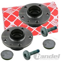 2X Febi Radlagersatz Hinten FüR Audi A3 Q3 TT Seat Alhambra Altea Altea XL Leon