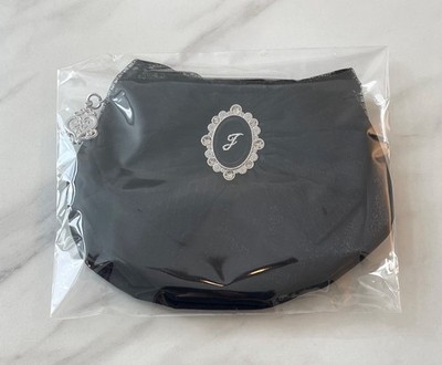 JILL STUART 20th Anniversary Pouch, Black Ribbon, Japan
