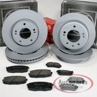 Zimmermann Bremsen Ø 296 Mm + Ø 303 Mm Vorne + Hinten FüR Opel Antara + Captiva