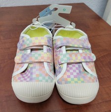 Cat Jack Girls Colorful Kids Sneakers Size 9 NWT