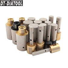 10mm - 35mm Dry Diamond Finger Bits Drilling Porcelain Tile Core Hole Saw Cutter