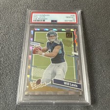 2023 Panini Donruss - The Rookies #26 Will Levis (RC) PSA 10 Tennessee Titans QB