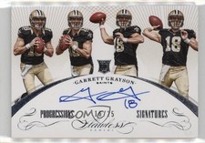 2015 Panini Flawless Progressions Signatures 16/25 Garrett Grayson Auto k4s