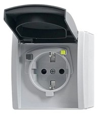 Busch-Jaeger FI-Schukomat 1-fach grau (3120 EWB-53)