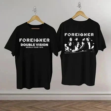 Vintage 1978 Foreigner Double Vision World Tour Band T-shirt
