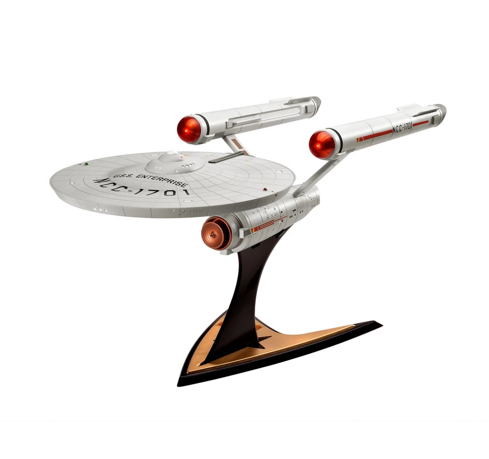 Revell Star Trek U.S.S. Enterprise NCC-1701 1:600 Starfleet Model Kit 04991 - Image 2 of 4