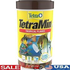 Tropical Fish Food Flakes Complete Diet High Digestibility Active Life Formula