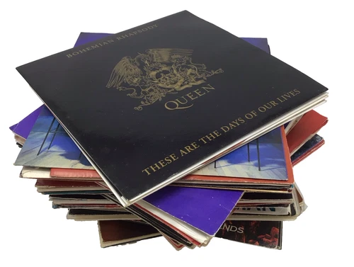 Queen Roger Taylor Freddie Mercury Brian May 7" singles collection Job Lot x50