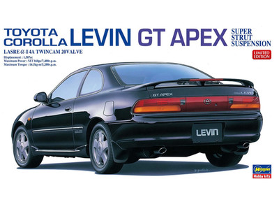 Hasegawa - Toyota Corolla Levin GT Apex Super Strut Suspension 1/24 20667