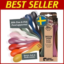 Multi-Use Spork Knife Fork Combo for Hiking & Picnic