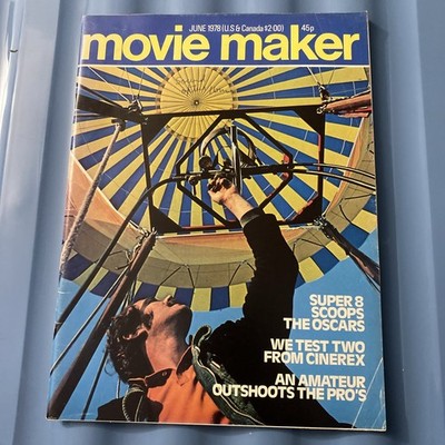 Movie Maker June 1978 ( Super 8 Scoops The Oscars) Vintage (M1)