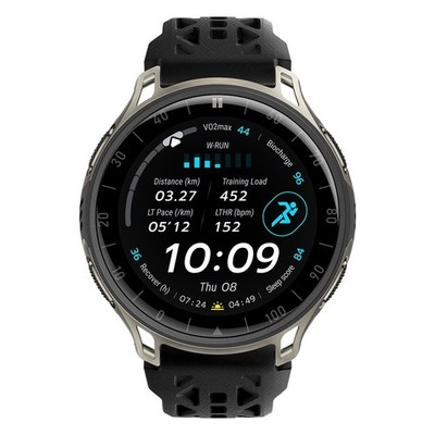 Amazfit Cheetah 2 Pro schwarz Smartwatch Fitness Titan Lauftracking 20 Tage Akku