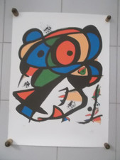 Joan Miro ( Art Print )  , Tirage 150 Ex ( 76 X 57 cm )