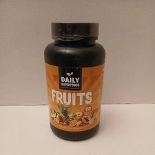 Daily Superfoods Whole Food Fruits Supplement w/ Berries 90 Vegetarian Capsules