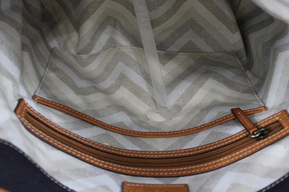 Dooney & Bourke Python Embossed Leather Tote - image 3
