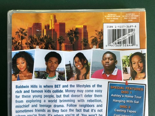 Baldwin Hills, First Season (2 DVDs) BET, 2008, NEW, FACTORY SEALED, Ohio seller - Picture 3 of 4