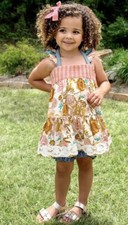 Nwt Girls Matilda Jane Lets Go Together Sway Away Tunic Size 16 New