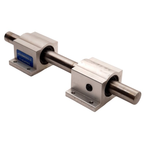 Lote de 2 bloques de almohada de cojinete lineal autoalineables Thomson SSUP12, varilla de ø,75" 10" - Imagen 1 de 4