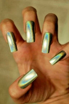 BIGUINE MAKEUP VERNIS A ONGLES COLOR & SHOCK 13587 VERT PETROLE irisé VALEUR 10€