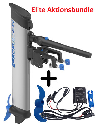 ePropulsion eLite 500 Watt Elektromotor inkl. dreiteiligen Zubehör Aktionsbundle