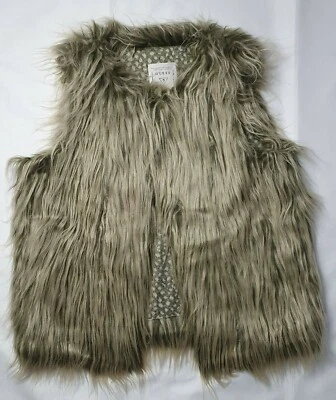 Chaleco de piel sintética Guess talla S (Reino Unido 6) PVP £149 - Imagen 1 de 4