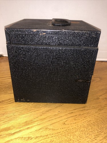 VINTAGE S-K TOOLS BLACK METAL FILM REEL BOX, CASE, TOOL BOX With Film Canisters - Picture 13 of 14