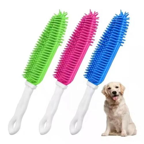 Brosse de nettoyage pour chat et chat, brosse de soin de la fourrure, outil, brosse à cheveux, pure - Photo 1/18