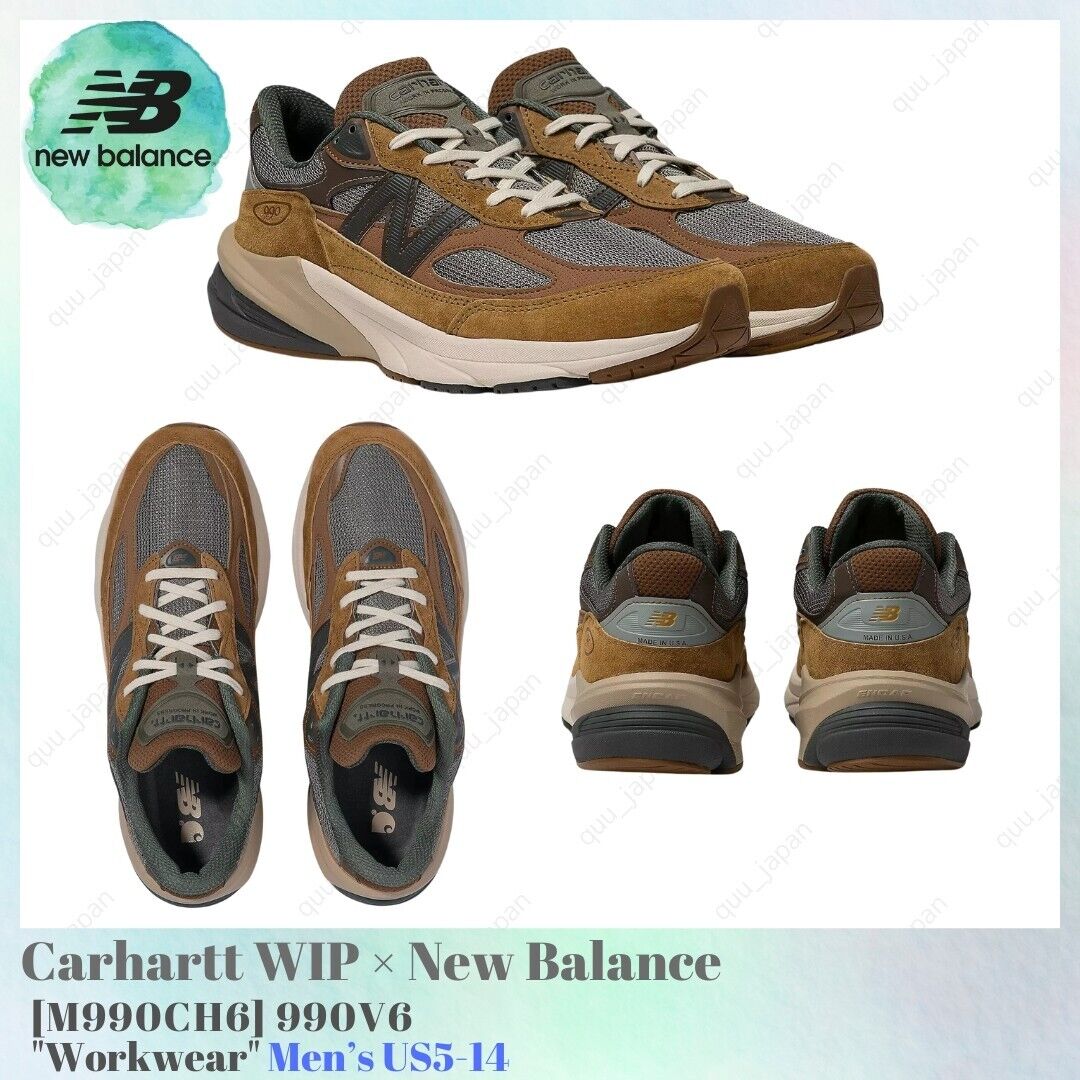 Size 9.5 - New Balance Carhartt WIP x 990v6 Made in USA Size 9.5 - New Balance Carhartt WIP x 990v6 Made in USA