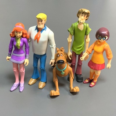 LOT Scooby Doo Mystery Solving Crew Action Figure Set FRED SHAGGY DAPHNE VELMA LOT Scooby Doo Mystery Solving Crew Action Figure Set FRED SHAGGY DAPHNE VELMA