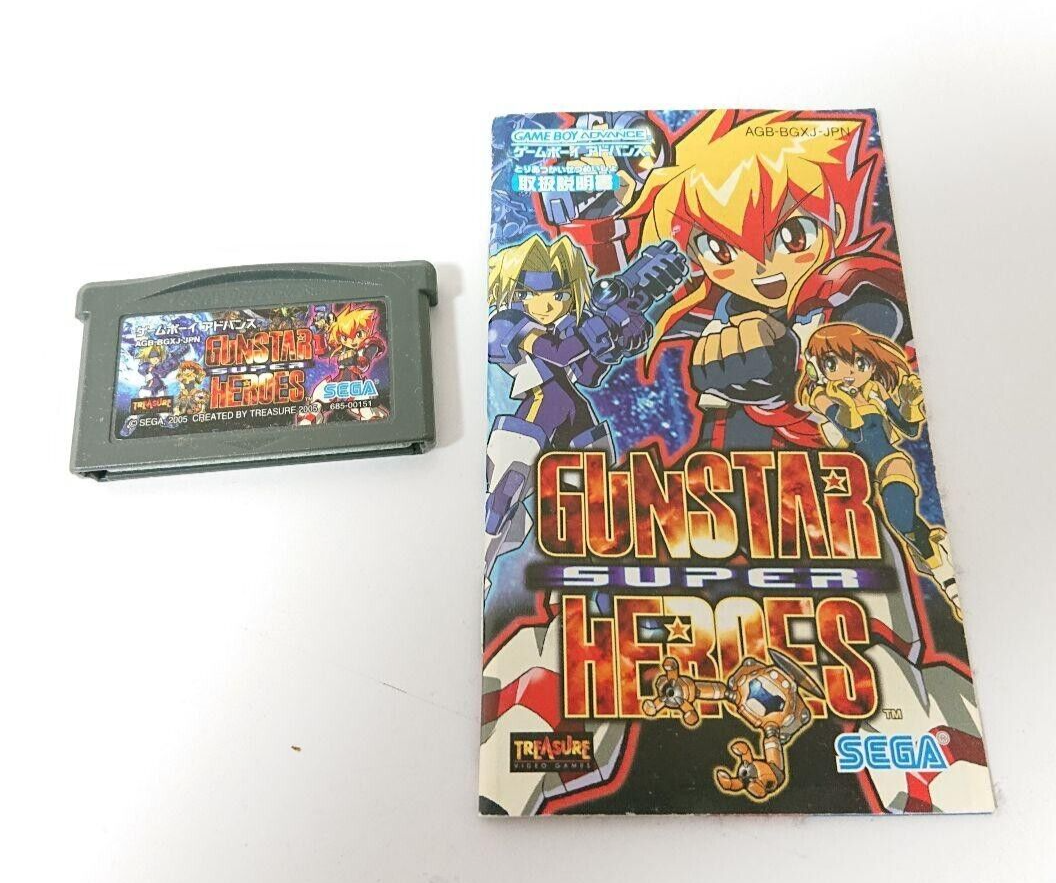 Gunstar Super Heroes Nintendo Game Boy Advance GBA GB | eBay