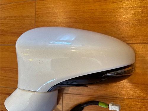 14 20 LEXUS GS350 GS450H GS300 GS LEFT SIDE DOOR MIRROR WHITE NOVA 16 WIRE OEM - Picture 2 of 11