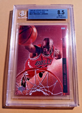 1993-94 Upper Deck Basketball Behind The Glass Complete Set - JORDAN BGS 8.5!