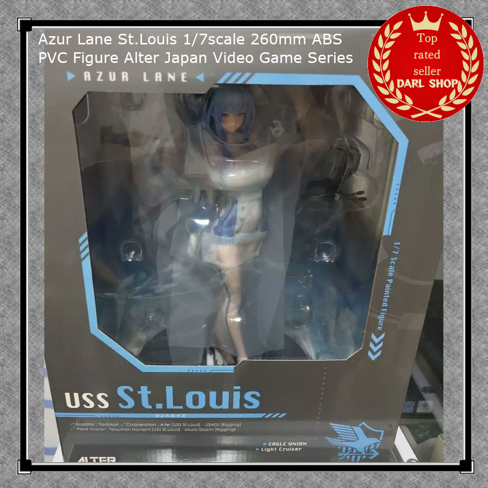 Azur Lane St.Louis 1/7scale 260mm ABS PVC Figure Alter Japan Video