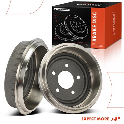 A-Premium 2x Brake Drum Rear Right & Left for Ford Ranger 1998-2009 Mazda B2300 - Picture 9 of 10