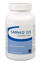 SAMeLQ 225 For Dogs & Cats, 60 Chewable Tablets
