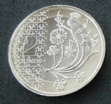 2023 NATIONAL FLOWERS TWO £2 POUND COIN BU - Crown Privy Mark - In stock