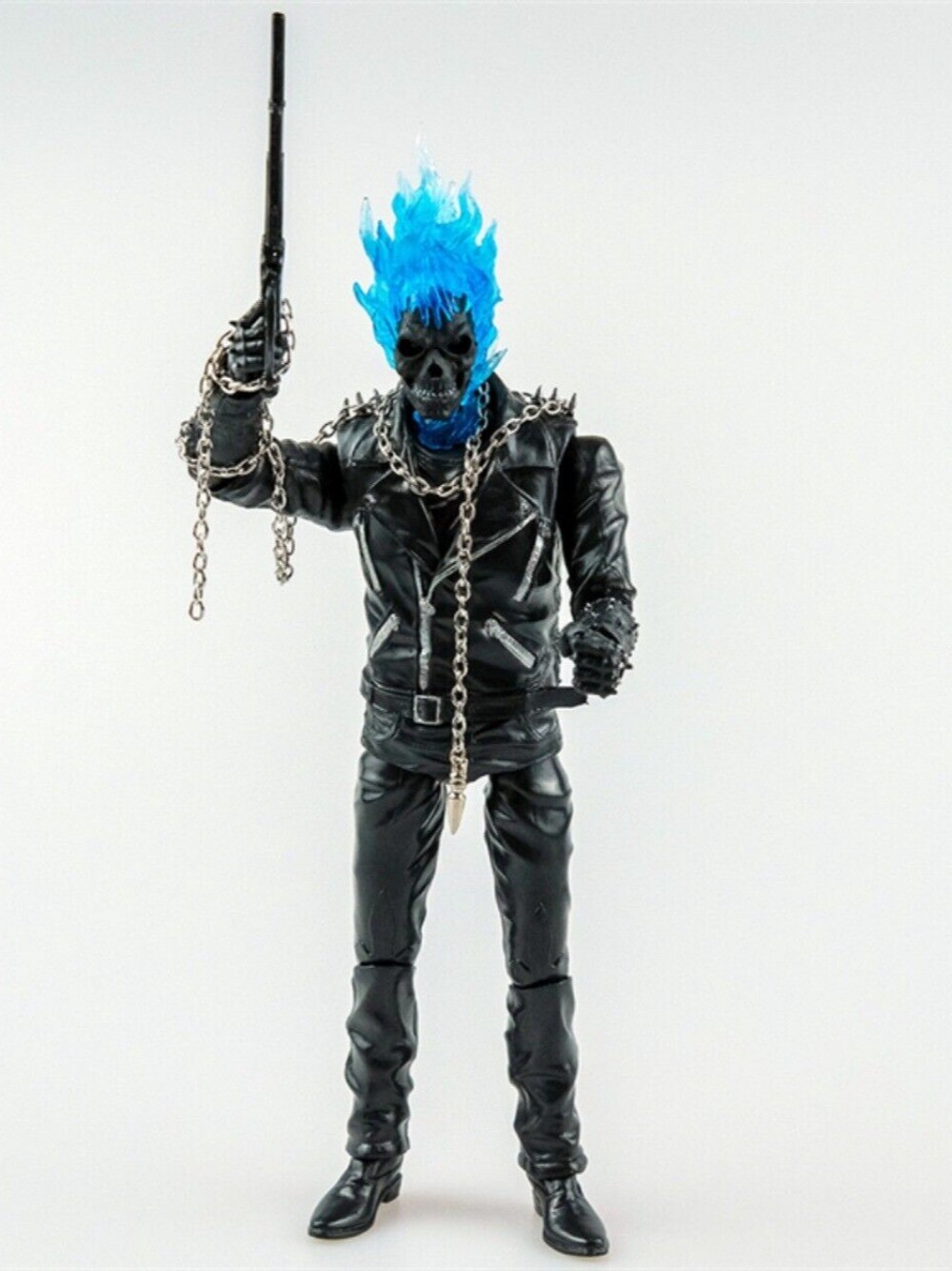 New in MARVEL Superhero Nicolas Cage Ghost Rider model toys gifts action figures