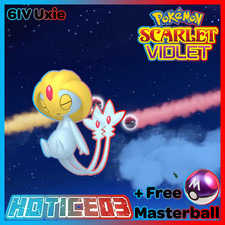 6IV Uxie Pokemon Scarlet & Violet 🚀Fast🚀