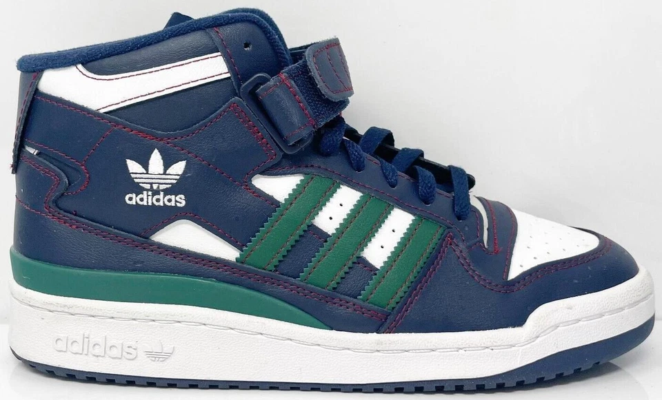 adidas Forum Mid Collegiate Navy Green - 1 of 1