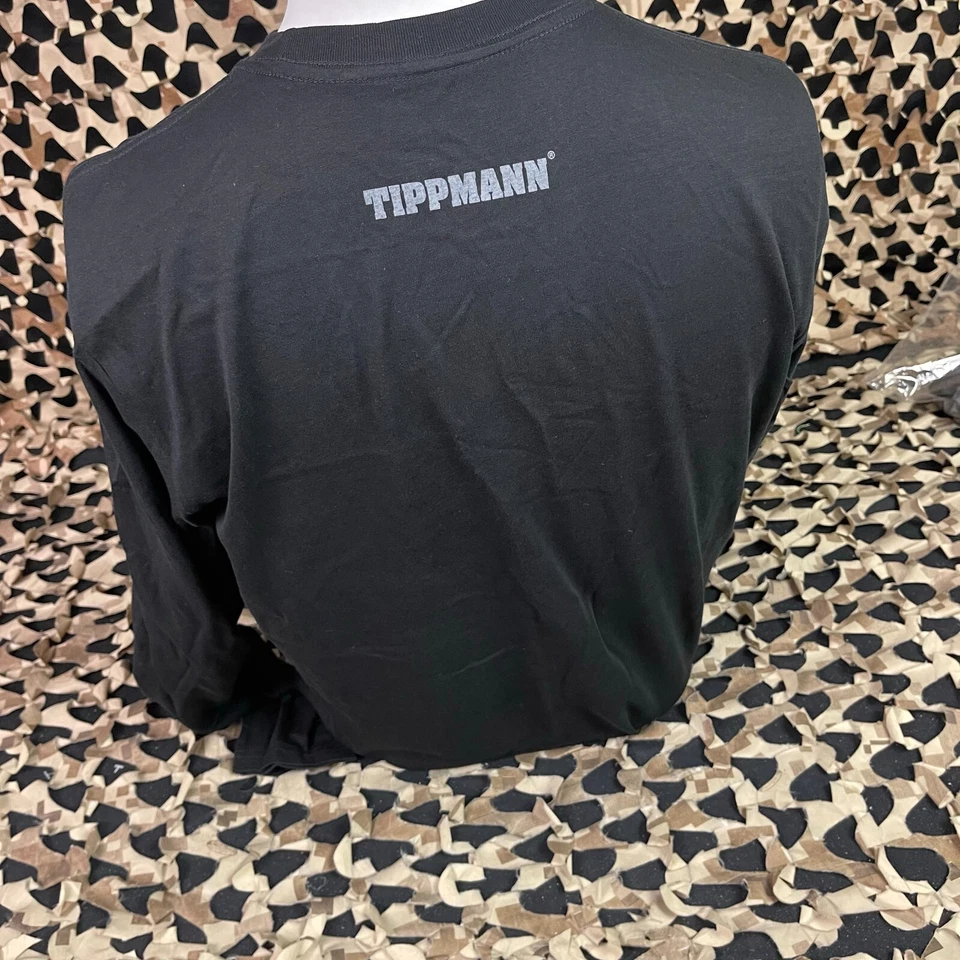 NUEVA Camiseta Tippmann Wings Manga Larga - Negra - Mediana Foto 4 de 4