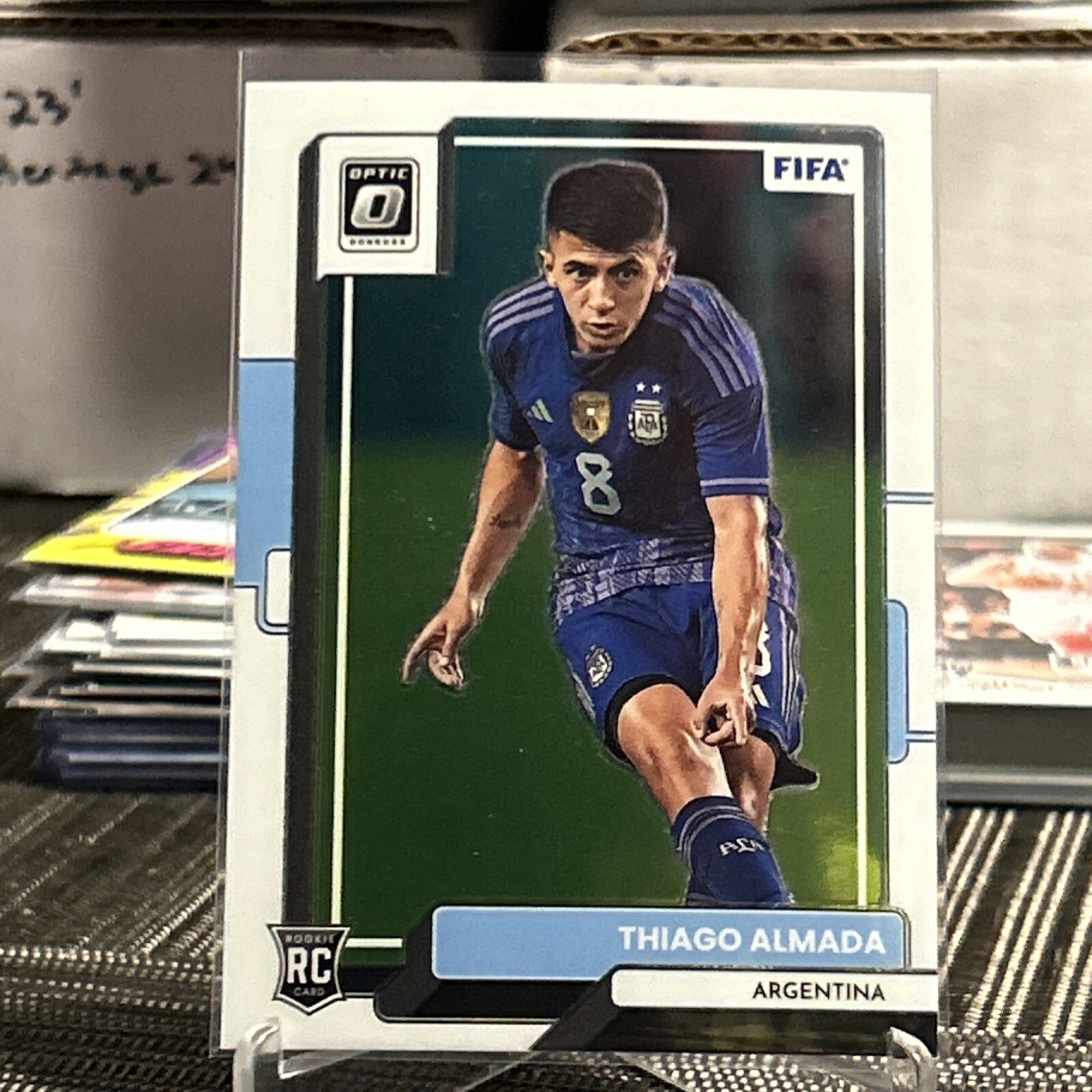 2022 Panini Donruss Optic Thiago Almada RC #7 Argentina