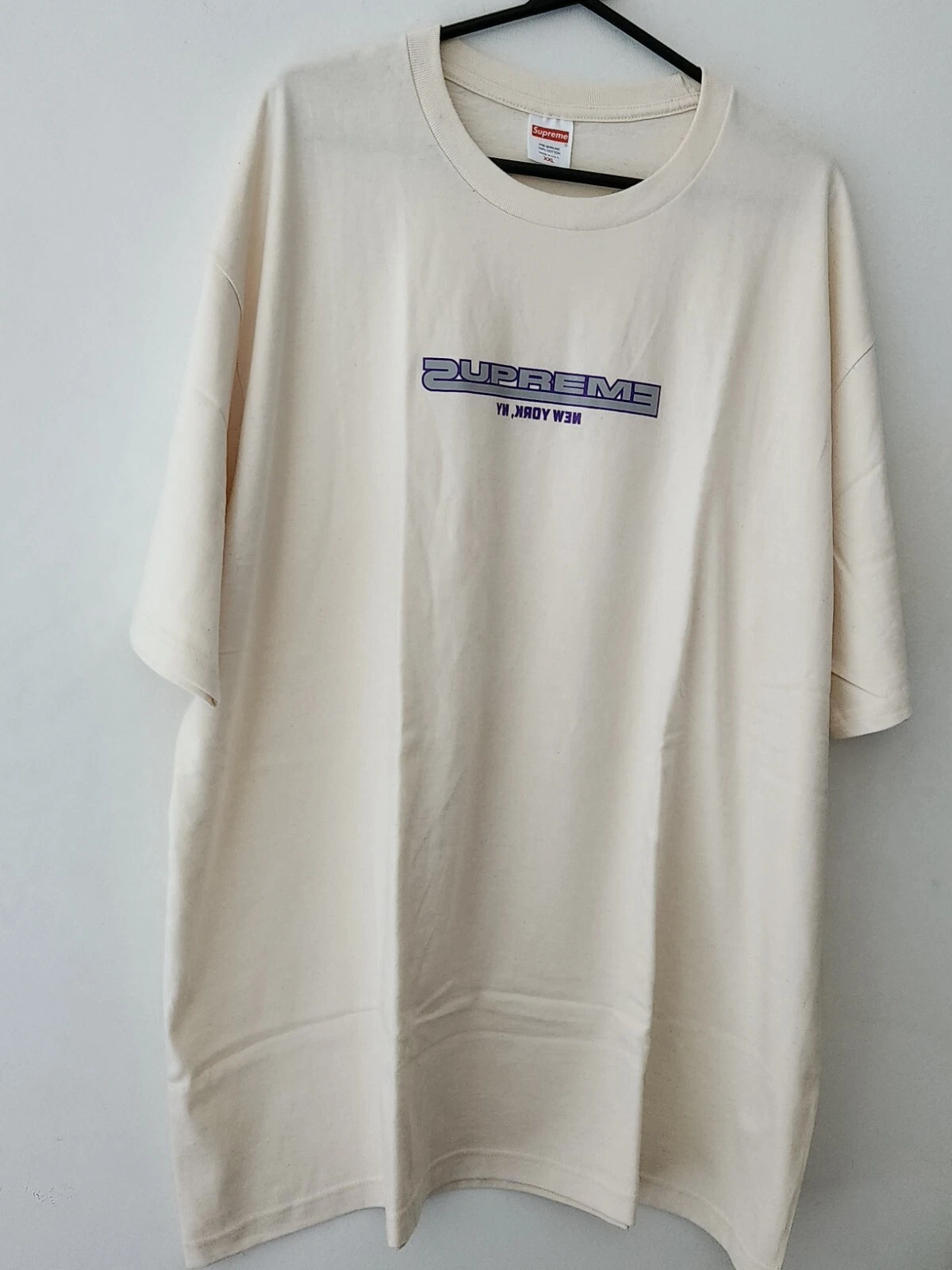 FW21 Supreme Connected tee size XXL Natural T shirt 2XL New