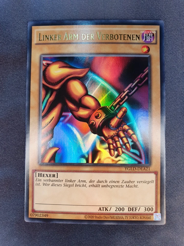 Exodia die Verbotene NEU komplett Set Ultra Rare Deutsch YGLD Yugioh Karten - Bild 4 von 4