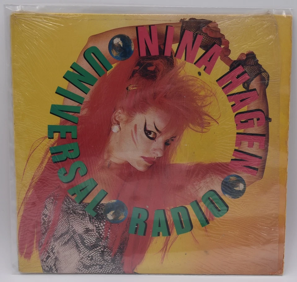 Nina Hagen Universal Radio vinyl 12" Record Album Promo 3 Mixes 1985 Foto 2 de 4