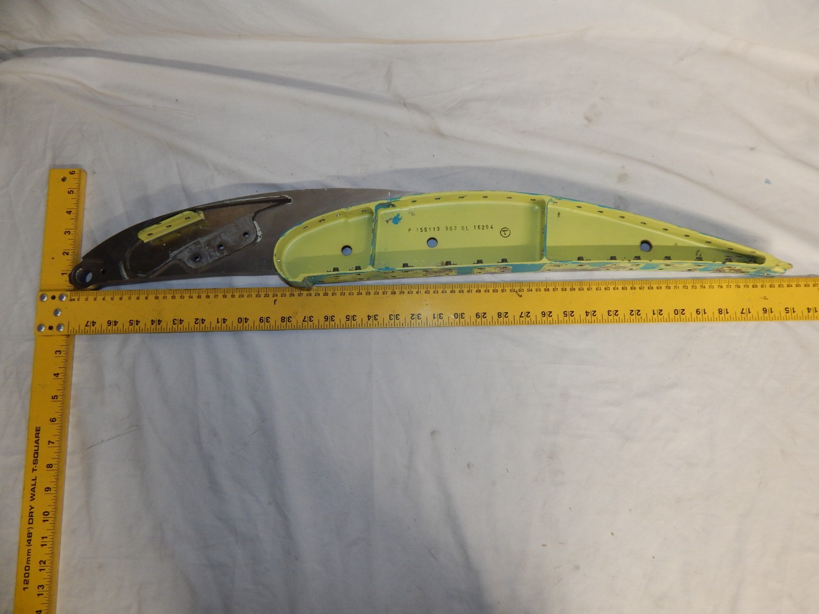 Part No Titanium 82cm Length P155113005 Tornado Aircraft Flap Track