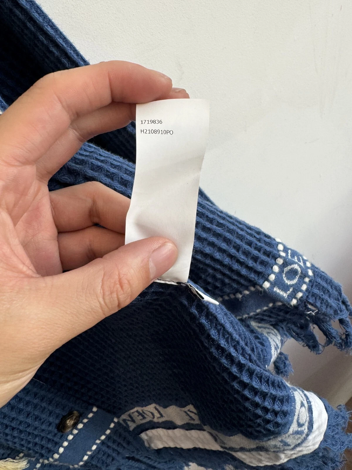 Giacca con cappuccio e coulisse con bordo waffle Loewe taglia 50