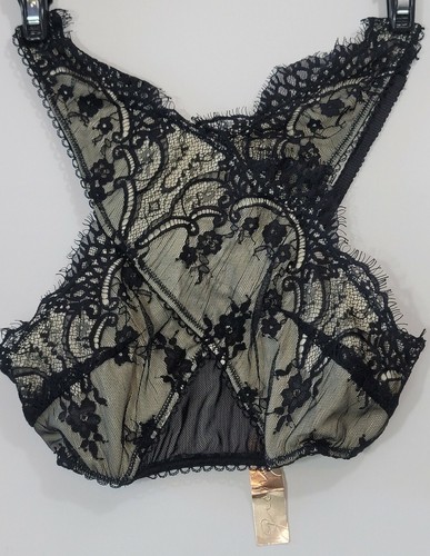 NWT - Gichy Brand Black Lace Bralette from The Buckle Sz XS - Picture 10 of 11