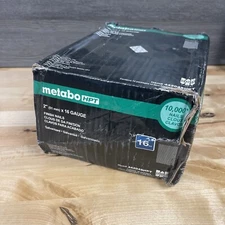 10,000 Metabo HPT 44204SHPT Galvanized 16 ga. Finishing Nails 2 L in. New