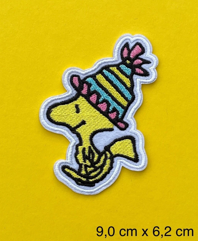 MARKENLOS Bügelbild, Patch, Aufnäher, Aufbügler für SNOOPY/WOODSTOCK* Fans (Mütze)