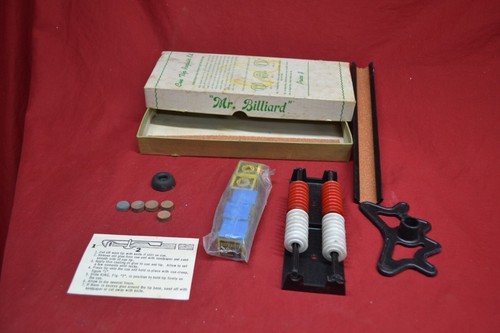 VINTAGE Mr. Billard-Queue-Spitze Reparatursatz für Re-Kipphinweise. * FEHLENDE TEILE - Bild 4 von 6